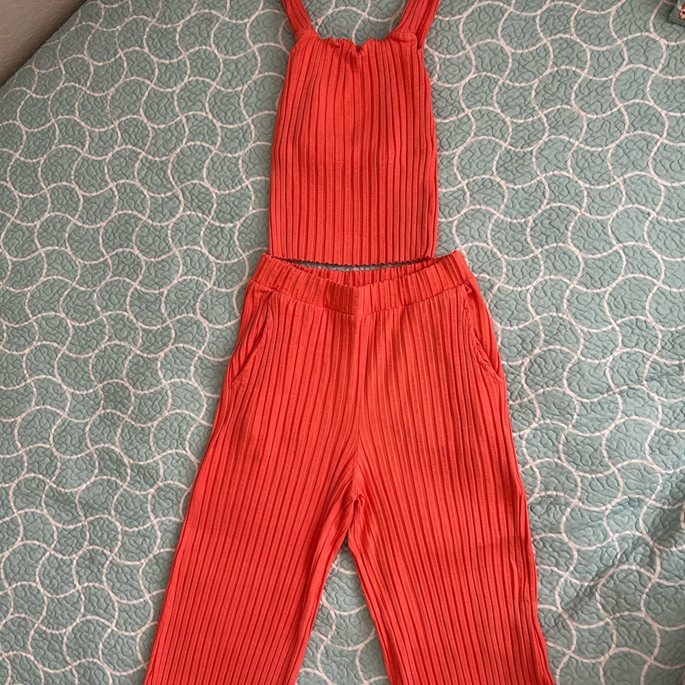 Stateside Vibrant Coral 2 piece